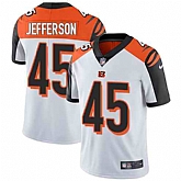 Nike Men & Women & Youth Bengals 45 Malik Jefferson White NFL Vapor Untouchable Limited Jersey,baseball caps,new era cap wholesale,wholesale hats